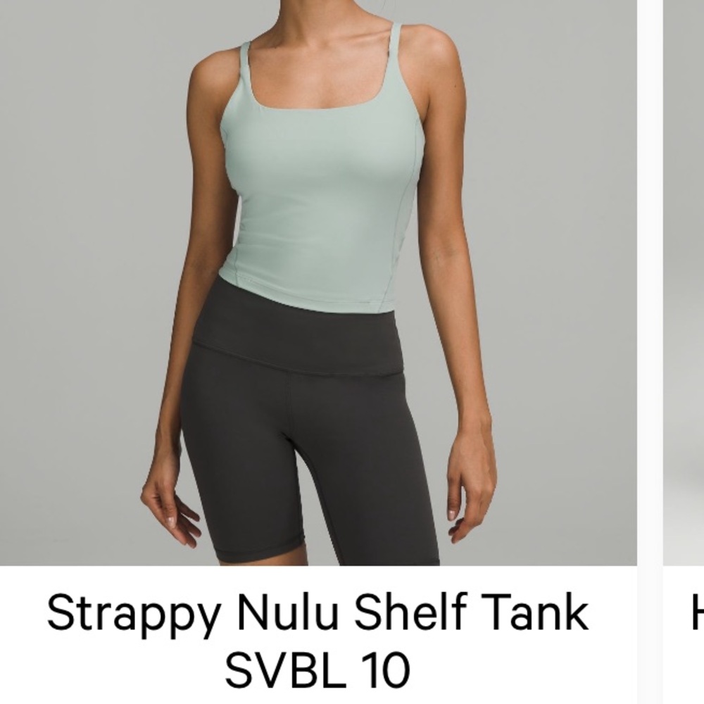 Lululemon Nulu Shelf Tank